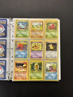 Vintage Pokemon Card Bundle In Binder, 306 Cards Total - Image 4