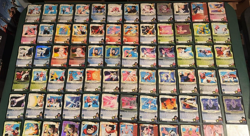 Dragon Ball Z DBZ CCG Score Fusion Saga lot of 169 cards 20+ foils No duplicates - Image 2