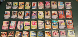 Dragon Ball Z DBZ CCG Score Fusion Saga lot of 169 cards 20+ foils No duplicates - Image 5