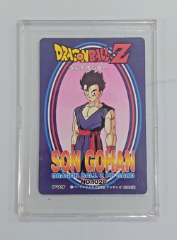 [RARE Amada Dragon Ball Z PP Card Part 24 1028 Son Gohan Foil 1994] - Image 3