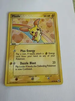 Pokemon Plusle EX TCG Hidden Legends Card 69/101 - Image 1