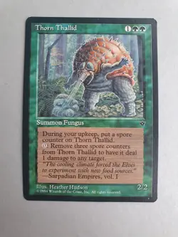 Thorn Thallid, MTG Fallen Empires (1994) Common Green Creature NM - Image 1