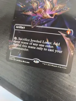 MTG Magic JEWELED LOTUS CMM M 0702 EN KARTE CARD FULL ART - Image 4