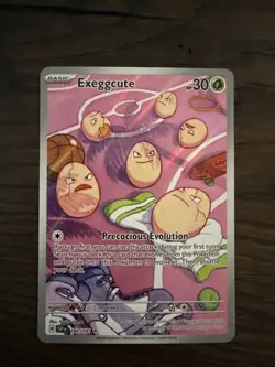 Pokemon Scarlet & Violet: Surging Sparks #192/191 Exeggcute Illustration Rare - Image 1