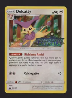 Delcatty Staff Promo SM132 Tempesta Astrale 2018 - Carta Pokemon ITA - Image 1