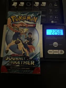 Heavy! Over 22.50 Gram Pokemon Journey Together Booster Pack Sealed - Image 1