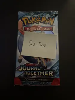 Heavy! Over 22.50 Gram Pokemon Journey Together Booster Pack Sealed - Image 5