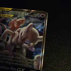 Pokemon TCG Mewtwo & Mew GX SM191 Tag Team Black Star Promo Sun & Moon - Image 3