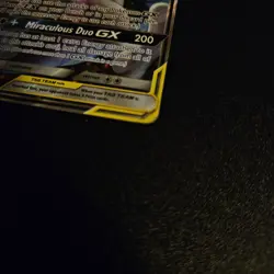 Pokemon TCG Mewtwo & Mew GX SM191 Tag Team Black Star Promo Sun & Moon - Image 4