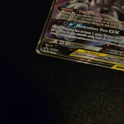 Pokemon TCG Mewtwo & Mew GX SM191 Tag Team Black Star Promo Sun & Moon - Image 5