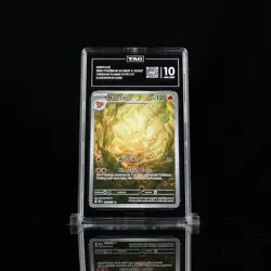 2023 POKEMON OBF EN-OBSIDIAN FLAMES ILLUSTRATION RARE #199 NINETALES TAG 10 - Image 1