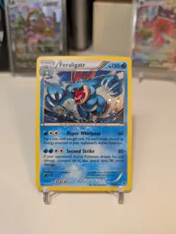 Feraligatr 17/119 Cosmos Holo Rare - XY Phantom Forces Pokemon TCG - LP - Image 1