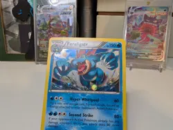 Feraligatr 17/119 Cosmos Holo Rare - XY Phantom Forces Pokemon TCG - LP - Image 2