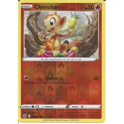 Chimchar - 024/172 - Reverse Holo - Brilliant Stars - Pokemon TCG - Image 1