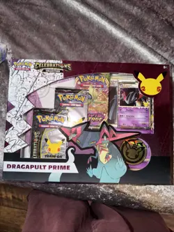 Pokemon TCG Celebrations Collection: Dragapult Prime Box (POK80938) 820650809385 - Image 1