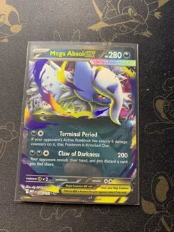 Mega Absol ex 086/132 Double Rare - Pokemon TCG Mega Evolution - NM - Image 1