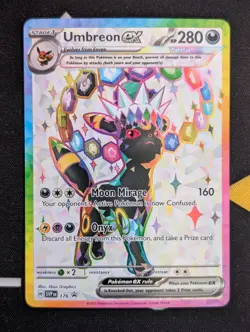 Umbreon EX 176 SVP Black Star Promo - Prismatic Evolutions - Pokemon TCG -NM - Image 1