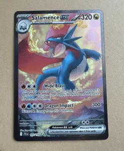 Pokemon Salamence Ex SIR 187/159 Journey Together NM - Image 1