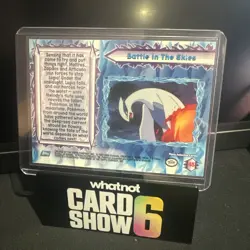 Pokemon Topps 2000 The Movie #45 Battle In The Skies NM - Image 2