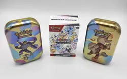 Pokemon TCG Prismatic Evolutions Booster Bundle + 2x 151 Mini Tins Sealed NEW - Image 1