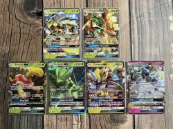 Pokemon GX Lot x6 *NM Lost Thunder World Championships 2017 Alolan Ninetales - Image 1