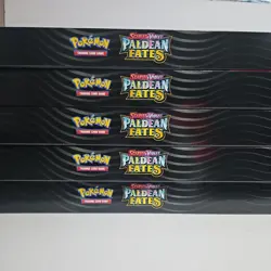 Pokemon Paldean Fates Great Tusk Iron Threads EX Premium Collection LOT OF 5 - Image 2