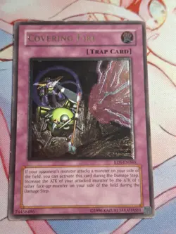 Yugioh - Covering Fire | Ultimate Rare | RDS-EN060 | Unlimted Edition - Image 1