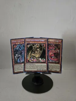?? Yugioh Raviel Uria Hamon Lord of Striking Prismatic Secret MP21-EN252 253 254 - Image 1