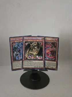 ?? Yugioh Raviel Uria Hamon Lord of Striking Prismatic Secret MP21-EN252 253 254 - Image 3