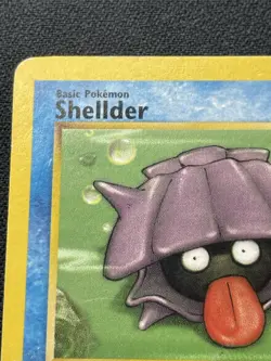 Pokemon Shellder 1st Edition Common Card 54/62 Fossil HP / DMG - Image 2