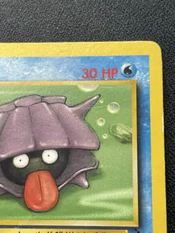 Pokemon Shellder 1st Edition Common Card 54/62 Fossil HP / DMG - Image 3