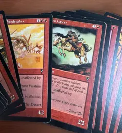VTG Magic The Gathering MTG 60-card Lot (1996-1997) Portal Visions Tempest - Image 4