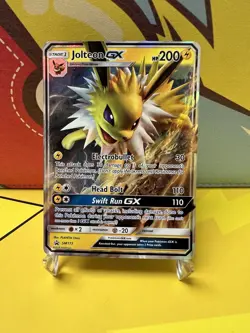 Pokemon TCG - Jolteon GX SM173 Holo Card SM Promos LP/M Condition - Image 1