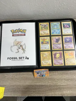 ??Pokemon Cards 1999 100% Complete Fossil Set 62/62 WOTC Vintage LP-MP? - Image 1