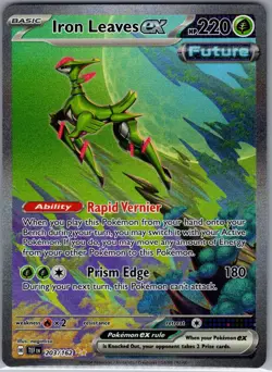 Iron Leaves ex 203/162 SV05: Temporal Forces - Pokemon Card - NM - Image 1