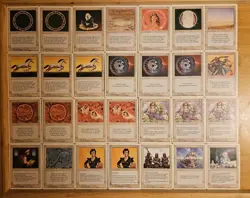 Magic The Gathering 4th Edition Lot of 28 Cards - Image 1