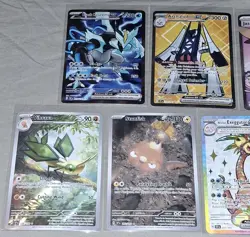 Pokemon Surging Sparks Lot Full Art Illustration Rare Ultra Rare 11 Cards - Image 3