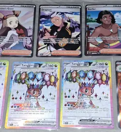 Pokemon Surging Sparks Lot Full Art Illustration Rare Ultra Rare 11 Cards - Image 5