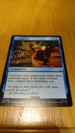 MTG Magic The Gathering Assassin's Creed Card Propaganda 85 Non Foil Mint - Image 1