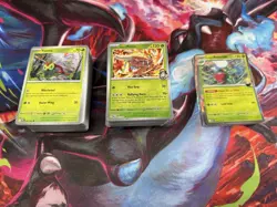 Pokemon Card Lot Destined Rivals 230+ Cards Team Rocket’s Moltres Ex UPC Box - Image 4