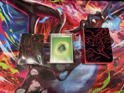 Pokemon Card Lot Destined Rivals 230+ Cards Team Rocket’s Moltres Ex UPC Box - Image 5