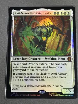 MTG - Anti-Venom, Horrifying Healer - Marvel's Spider-Man FOIL - Image 1