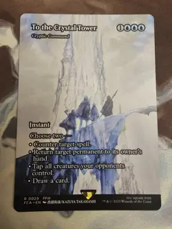 MTG To the Crystal Tower - Cryptic Command (Showcase) Final Fantasy Regular 29 - Image 1