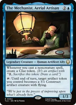 The Mechanist, Aerial Artisan NM Avatar: The Last Airbender MTG Magic Gathering - Image 1