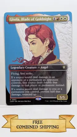 Gisela, Blade of Goldnight (Borderless) Commander Masters Regular - Image 1