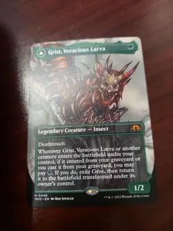 Grist, Voracious Larva (Borderless) Modern Horizons 3 Regular - Image 1