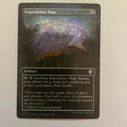 Expedition Map (Borderless) Commander: the Lost Caverns of Ixalan Foil - Image 1