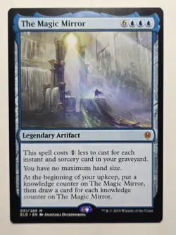 The Magic Mirror (ELD-051) Throne of Eldraine NM mythic mtg no maximum hand size - Image 1