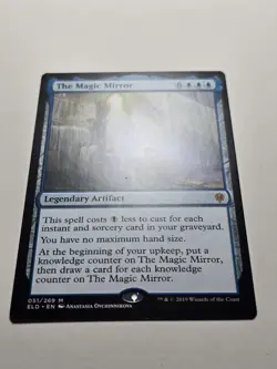 The Magic Mirror (ELD-051) Throne of Eldraine NM mythic mtg no maximum hand size - Image 2
