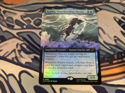 MTG Avatar The Last Airbender Katara, Waterbending Master Extended Art Foil 0180 - Image 1